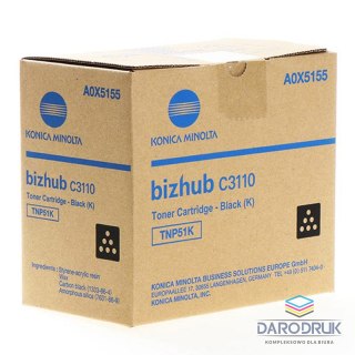 Toner Konica Minolta TNP-51K do Bizhub C3110 | 5000 str. | black I
