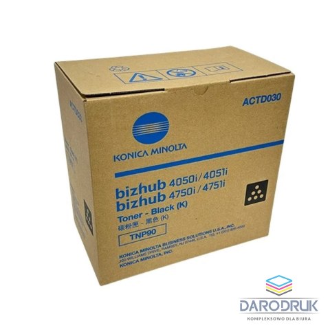 Toner Konica Minolta TNP-90 do BizHub 4750i/4050i | 20 000 str | Black