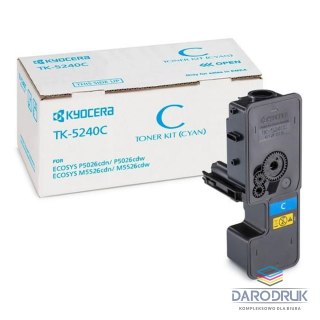 Toner Kyocera TK-5240C do ECOSYS MM5526cdw, MM5526cdn | cyan
