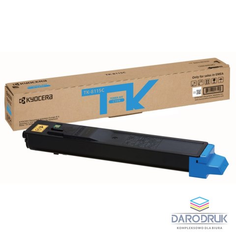 Toner Kyocera TK-8115C do ECOSYS M8124cidn | 6 000 str. | cyan | 1T02P3CNL0