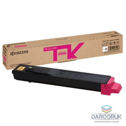 Toner Kyocera TK-8115M do ECOSYS M8124cidn | 6 000 str. | magenta | 1T02P3BNL0