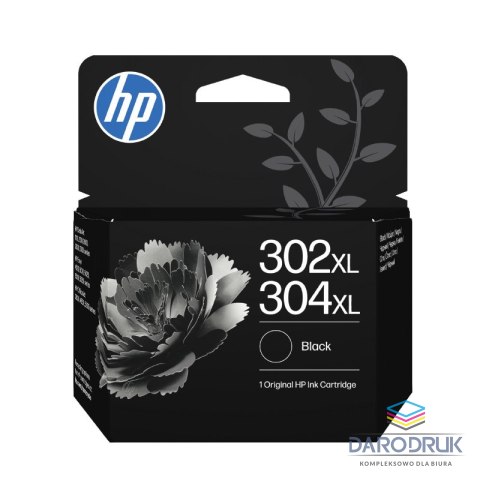 Tusz HP 302XL/304XL | black