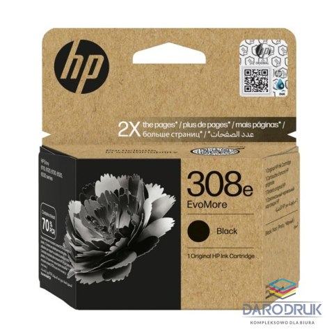 Tusz HP 308e | 320str. | back