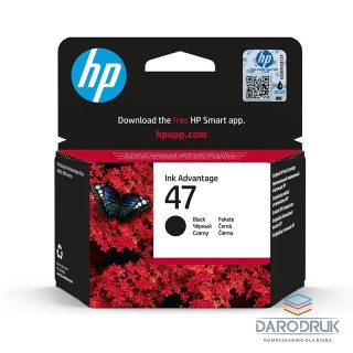 Tusz HP 47 | 26ml | Black