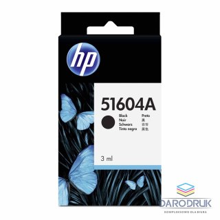 Tusz HP 51604A do Quietjet/Plus, Thinkjet, Scanjet N9120 | 3ml | black