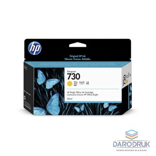 Tusz HP 730 | yellow | 130ml