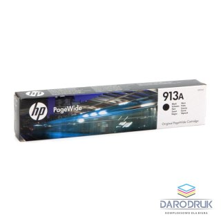 Tusz HP 913A do PageWide Pro 452DW/DWT, 477DW/DWT | 3 500 str. | black