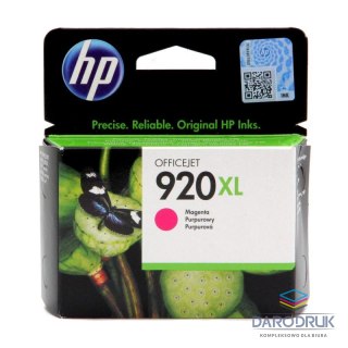 Tusz HP 920XL do Officejet 6000/6500/7000/7500 | 700 str. | magenta