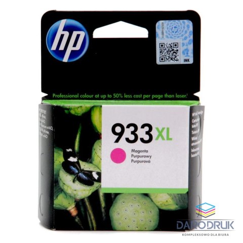 Tusz HP 933XL do Officejet 6100/6700/7100/7610 | 825 str. | magenta