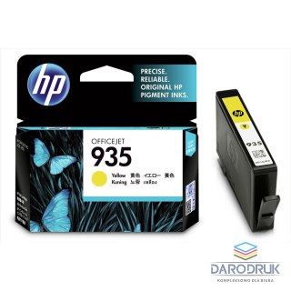 Tusz HP 935 do Officejet Pro 6230/6830 | 400 str. | yellow