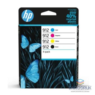 Zestaw Tuszy HP 912 | CMYK