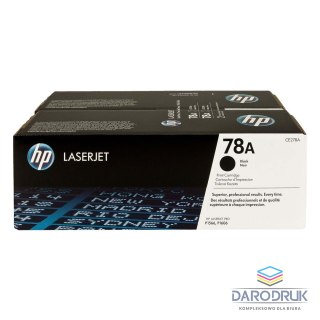 Zestaw dwóch tonerów HP 78A do LaserJet Pro 1566/1606 | 2 x 2 100 str. | black