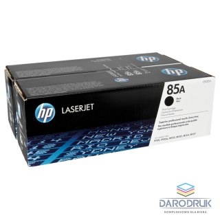 Zestaw dwóch tonerów HP 85A do LaserJet Pro P1102,M1132 | 2 x 1 600 str. | black