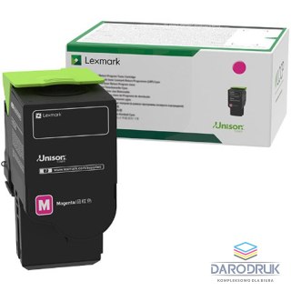 Kaseta z tonerem Lexmark do MC2640/ C2535/C2425 | zwrotna | 3 500 str.| MAGENTA