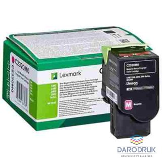 Kaseta z tonerem Lexmark do MC2640/C2325/ C2425 | zwrotna | 1 000 str. | MAGENTA