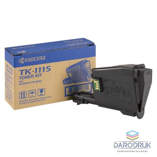 Toner Kyocera TK-1115 do FS-1041/1220/1320 | 1 600 str. | black 1T02M50NLV