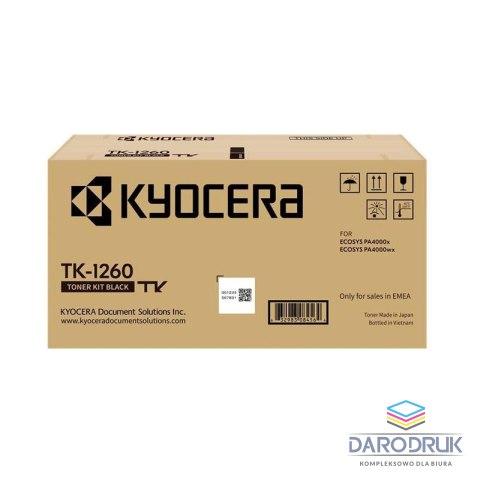 Toner Kyocera TK-1260 ECOSYS PA4000x, PA4000wx | 10000 str. | black