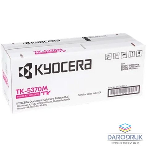 Toner Kyocera TK-5370M do EcoSys MA3500cix/cifx | 5 000 str. | magenta