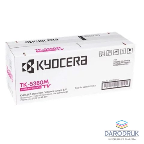 Toner Kyocera TK-5380M do EcoSys MA4000cix/cifx | 10 000 str. | magenta