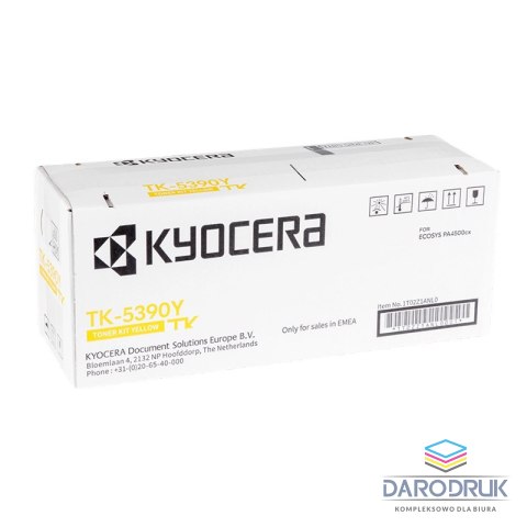 Toner Kyocera TK-5390Y do EcoSys P4500cx | 13 000 str. | yellow
