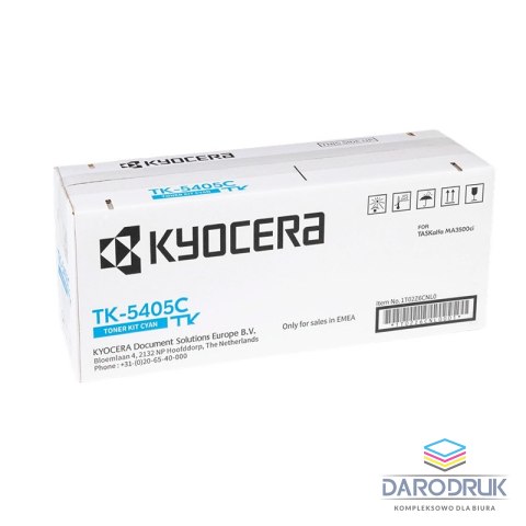Toner Kyocera TK-5405C do TASKalfa MA3500ci | 10 000 str. | cyan