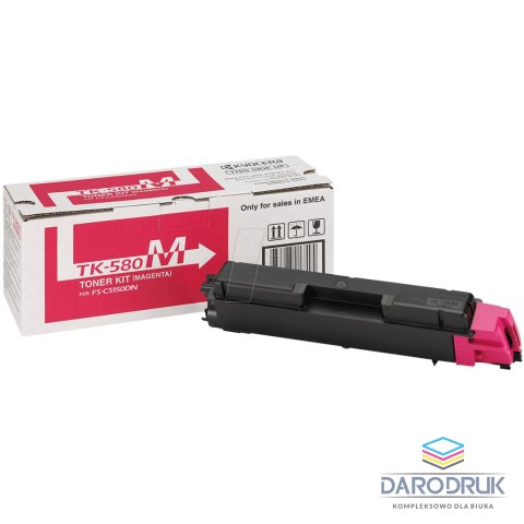 Toner Kyocera TK-580M do FS-C5150DN | 2 800 str. | magenta