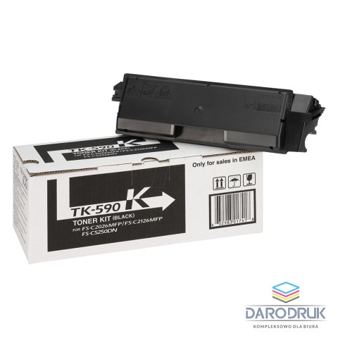 Toner Kyocera TK-590K do FS-C2026/C2126 | 7 000 str. | black