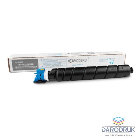Toner Kyocera TK-8545C do TASKalfa 4054ci | 20 000 str. | cyan