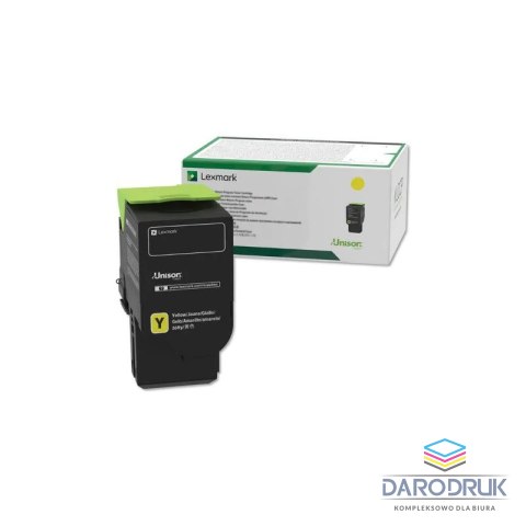 Toner Lexmark do CS421/521/622/522/625 | 1 000 str. | yellow
