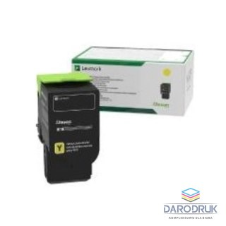 Toner Lexmark do CS421DN/CX42ADN/CX522ADE/CX522DE/CX622ADE | 5 000 str. | yello