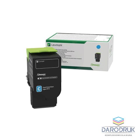 Toner Lexmark do CS531/CX532 | 8 800 str. | cyan