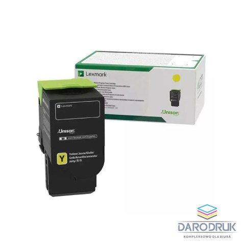 Toner Lexmark do CS531/CX532 | 8 800 str. | yellow