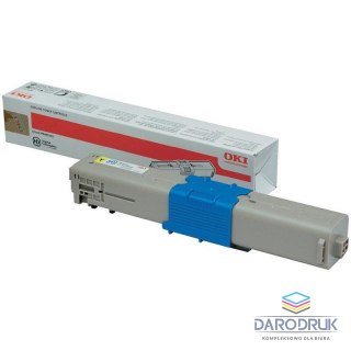 Toner Oki do C301/321/ MC342/MC332 | 1 500 str. | yellow
