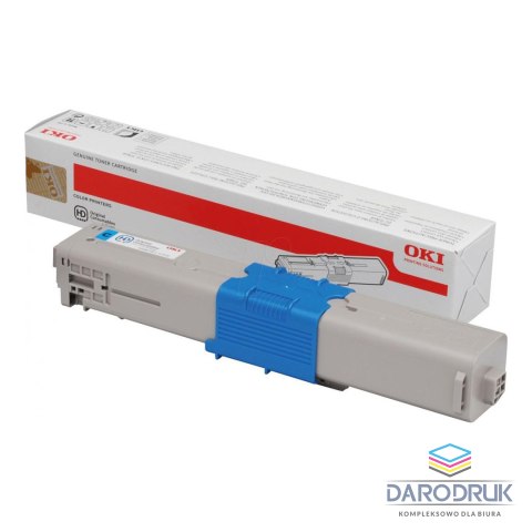 Toner Oki do C310/330/510/511/530/351/361/561/352/361/362 | 2 000 str. | cyan