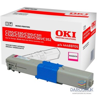 Toner Oki do C310/330/510/511/530/351/361/561/352/361/362 | 2 000 str. | magenta