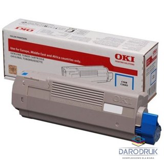 Toner Oki do C612 | 6 000 str. | cyan
