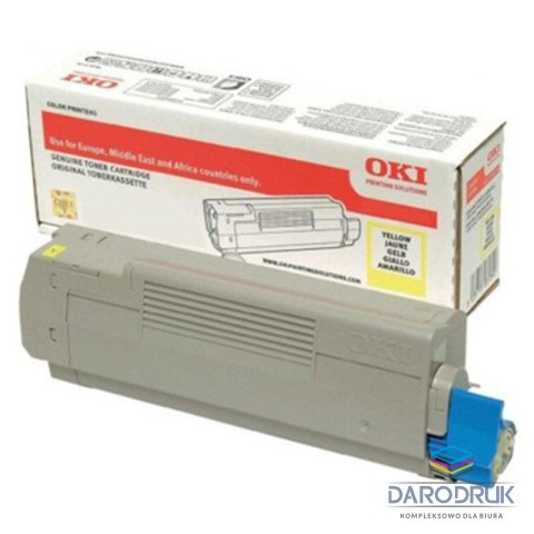 Toner Oki do C612 | 6 000 str. | yellow
