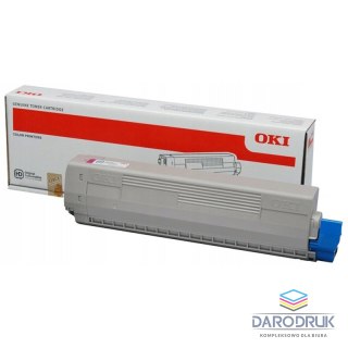 Toner Oki do C822 | 7 300 str. | magenta