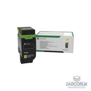 Toner zwrotny Lexmark do CS/X53x | 2 000 str. | yellow