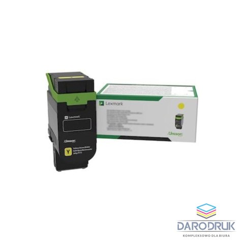 Toner zwrotny Lexmark do CS/X53x | 2 000 str. | yellow
