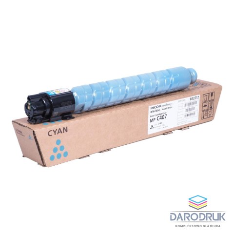 Toner Ricoh do MP C407SPF | 8 000 str. | cyan