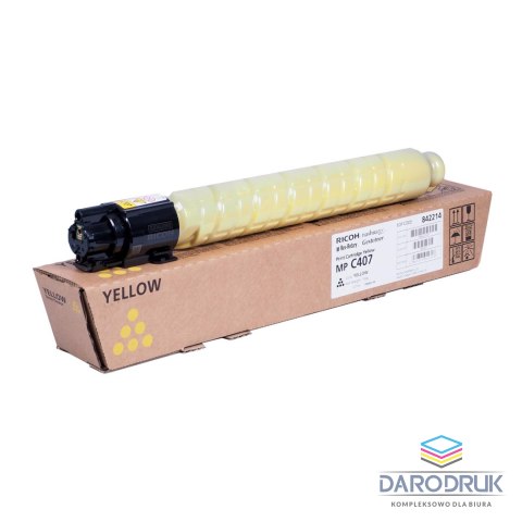 Toner Ricoh do MP C407SPF | 8 000 str. | yellow