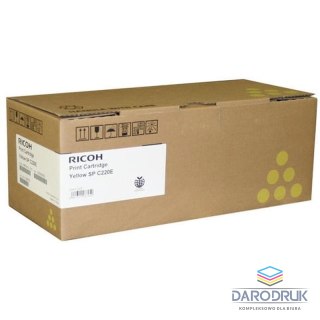 Toner Ricoh do SP C220/221/222 | 2 000 str. | yellow