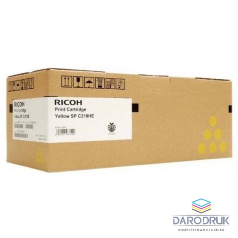 Toner Ricoh do SP C231/232/311/312 | 6 000 str. | yellow
