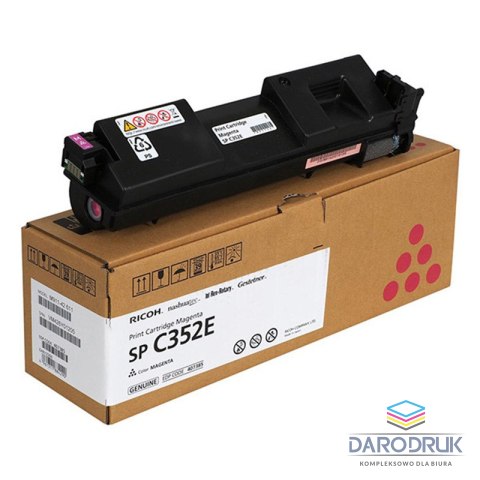 Toner Ricoh do SP C352 | 6000 str. | magenta
