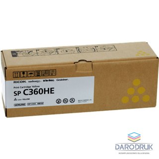 Toner Ricoh do SP C360DNw | 5 000 str. | yellow