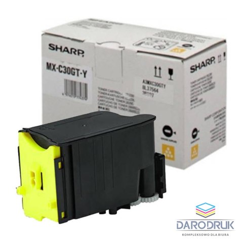 Toner Sharp do MX-C250FE/C300WE | 6 000 str. | yellow