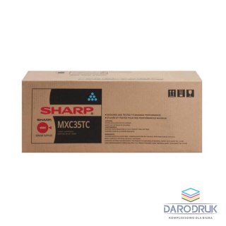 Toner Sharp do MX-C357F/C407P | 6 000 str. | cyan