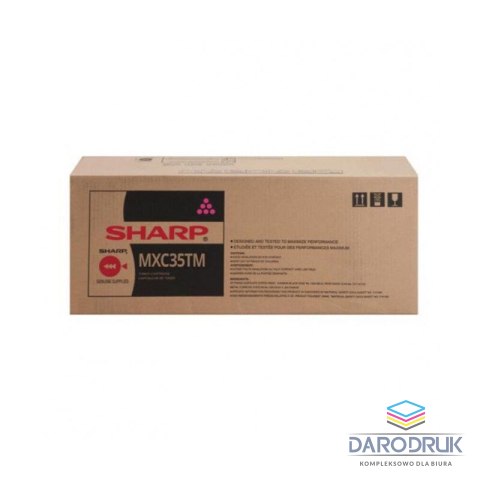 Toner Sharp do MX-C357F/C407P | 6 000 str. | magenta