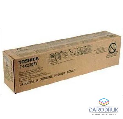 Toner Toshiba T-FC220EY do e-Studio 2020AC | 38 000 str. | yellow